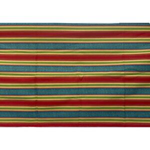 Hancock Fabrics Colorful Stripe Fabric Piece 2 YARDS Crafting Sewing Upholstery
